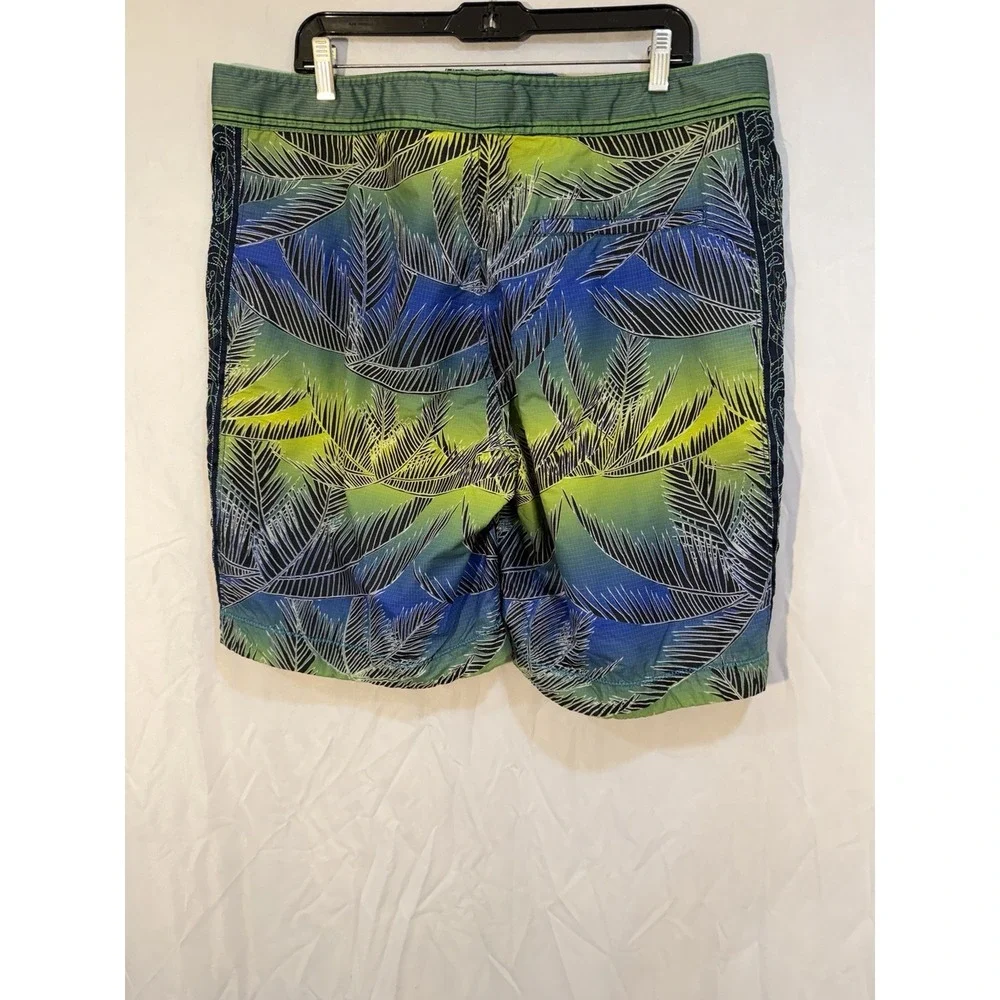 Robert Graham Drawstring Board Shorts Mens‎ 38 Surf Swim Trunks Hawaiian